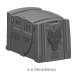 Patented Tactical Grey K9 Kennel